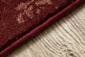 Kusový koberec vlněný JADE 45015/300 OSTA Ornament červený béžový Rozměr: 140x200 cm