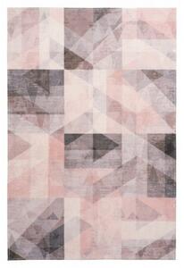 Kusový koberec Delta 315 powderpink 80 x 150 cm-SLEVA 80 x 150 cm-SLEVA