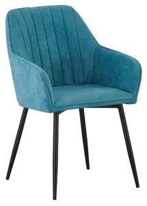 KONDELA Designové křeslo, zelená/černá, VAJRO