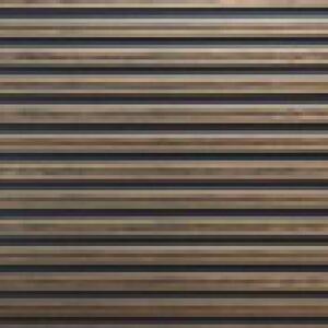 Stěnový AKUSTICKÝ 3D PANEL ČERNÝ/GOLD XL - 100x50 cm - bal. 2m2