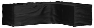 Plachta na zahradní nábytek tvar L 16 oček 260 x 210 x 80 cm 319326