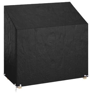 Plachta na zahradní lavici 8 oček 130 x 70 x 70/88 cm PE 319338