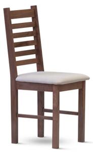 Jídelní čalouněná židle NORA – masiv, více barev, nosnost 130 kg
