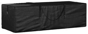 Úložný vak na zahradní podušky černý 135x40x55 cm polyethylen 319345