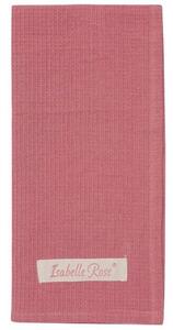 Kuchyňská utěrka bavlněná tmavě růžová 50 x 70 cm (ISABELLE ROSE)