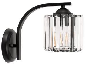TooLight Nástěnná lampa Bodil APP-512 1W černá/krystal