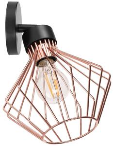 TooLight Nástěnná lampa Eira růžově zlatá/černá