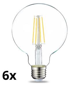 Výrobce po 1 ks SADA 6x LED Stmívatelná žárovka VINTAGE G93 E27/8W/230V 2700K P5375