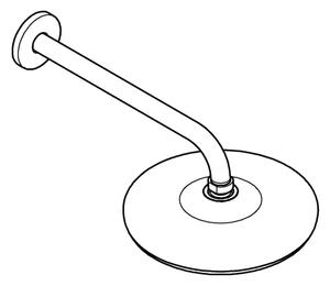 GROHE 26412000 - Hlavová sprcha TEMPESTA 210 286 mm lesklý chrom