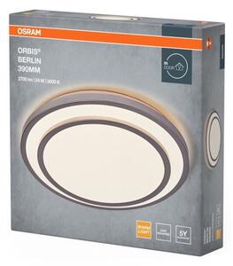 Osram - LED Stropní svítidlo ORBIS BERLIN LED/24W/230V pr. 39 cm stříbrná