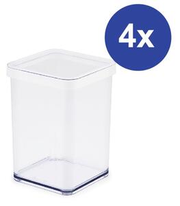 Krabička SET LOFT, 4 x 1 l, bílá