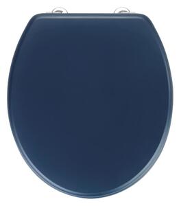 WENKO 25172100-WC sedátko PRIMA 37x41 cm modrá/stříbrná