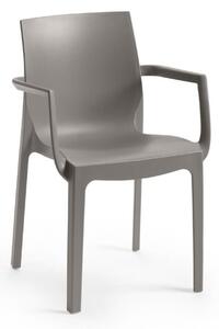 Křeslo EMMA ARMCHAIR, šedá