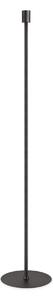 Ideal Lux Stojací lampa SET UP, ⌀ 40cm Barva stínidla: černá, Barva podstavce: černá