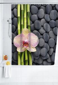 Sprchový závěs, textilní, SPA, 180x200 cm, WENKO
