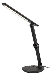 Rabalux ISAK LED Stmívatelná dotyková stolní lampa s displejem LED/9W/230V 3000/4000/6500K