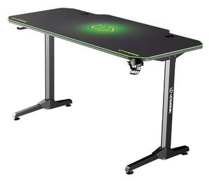 Herní stůl Ultradesk Frag green, 140x66 cm