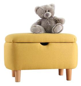 Taburet PIXI 37x61 cm žlutá