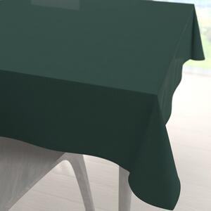 Biante Čtvercový bavlněný saténový ubrus ST-018 Tmavý lesní zelený 130x130 cm