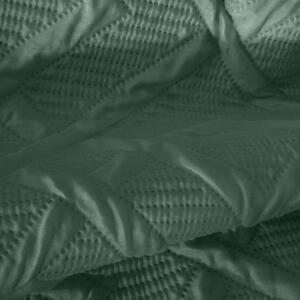 Přehoz na postel Alara2 tmavě zelený Zelená 170x210 cm