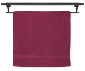 Ručník Veba COMFORT Linea bordová Velikost: 70x140 cm