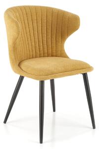 Čalouněná jídelní židle Hema2071, žlutá