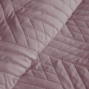 Přehoz na postel Boni1 pudrově růžový Pudrová růžová 170x210 cm