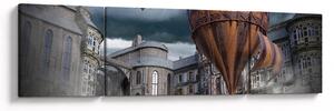 Obraz - Surrealistická krajina (170x50 cm)
