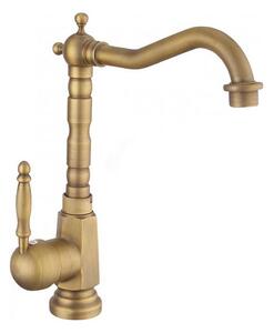 REA-B2150 - Umyvadlová baterie BONA 28,5 cm broušená zlatá