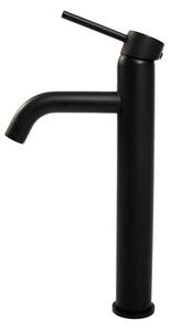 REA-B4103 - Umyvadlová baterie LUNGO 28 cm černá