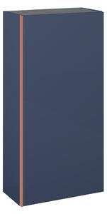 Elita Look, závěsná boční skříňka 40x21, 6x80 cm 1D, modrá matná, ELT-168584