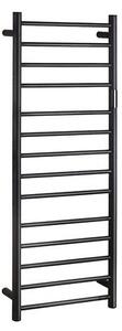 Elektrický sušák ručníků 45x132 cm 180W nerez/černá
