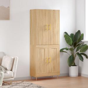 Skříň highboard dub sonoma 69,5 x 34 x 180 cm kompozitní dřevo 3195782