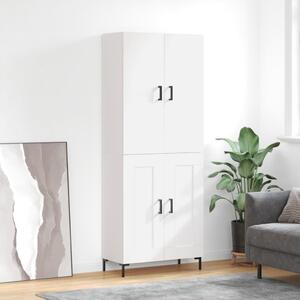 Skříň highboard bílá 69,5 x 34 x 180 cm kompozitní dřevo 3195787