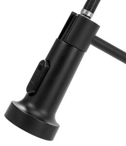 REA-B4820 - Dřezová baterie s vytahovací sprškou COLIN 42,5 cm černá