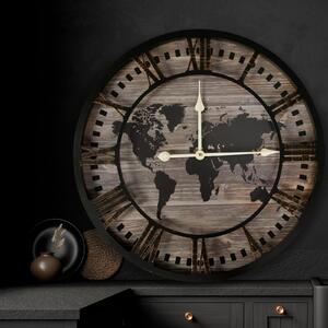 Dekorační nástěnné hodiny v koloniálním stylu