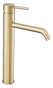 REA-B9409 - Umyvadlová baterie LUNGO 28 cm zlatá