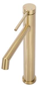 REA-B5319 - Umyvadlová baterie FOSS 29,5 cm broušená zlatá