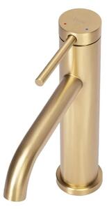 REA-B5323 - Umyvadlová baterie CLIF 20,5 cm broušená zlatá