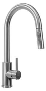 REA-B9146 - Dřezová baterie s vytahovací sprškou FRESH 39,5 cm nikl