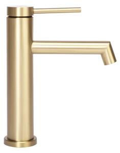 REA-B5316 - Umyvadlová baterie FOSS 20,5 cm broušená zlatá