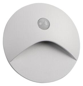 Kanlux 39123 - LED Schod. svítidlo se senz. EXIN 2,5W/230V 3000K IP65 bílá kul