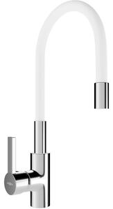 Mexen FLEX - Vysoká baterie/dřezová, Bílá/Chrom, 670900-02
