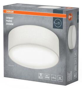 Osram - Stropní svítidlo ORBIS PARIS 1xE27/25W/230V pr. 30 cm bílá