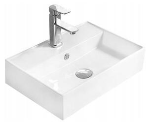 Mexen Blanca umyvadlo na desku 50 x 35 cm, bílá - 21105000