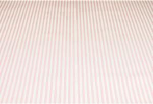 Bavlněná látka Pásek růžový Růžová Šířka 140 cm