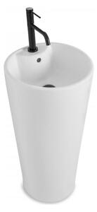 REA-U5635 - Volně stojící umyvadlo BLANKA 85x40 cm keramika/lesklá bílá