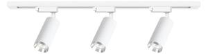 Bodové svítidlo v lištovém systému MICA 3xGU10/10W/230V bílá/matný chrom