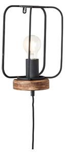 Brilliant - Nástěnná lampa TOSH 1xE27/52W/230V topol