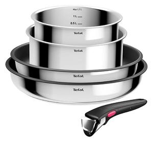 Tefal - Sada nádobí 5 ks INGENIO COOK nerez